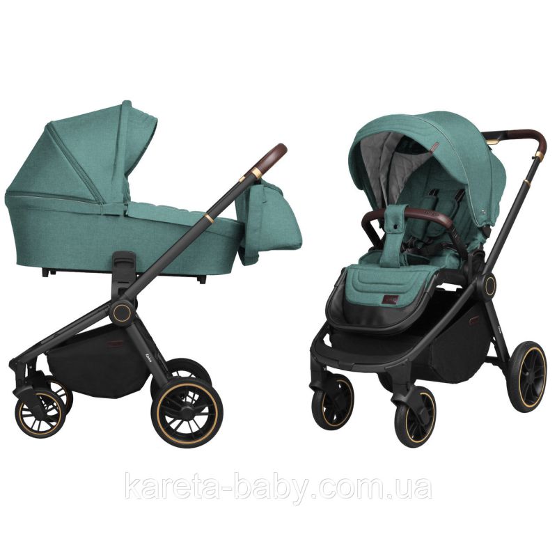 Коляска 2 в 1 CARRELLO Epica CRL-8510/1 Tea Green + дощовик