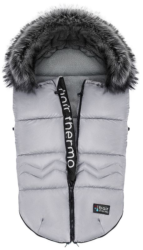 Зимовий конверт Bair Alaska Thermo темно-сірий Зимовий конверт Bair Alaska Thermo темно-сірий
