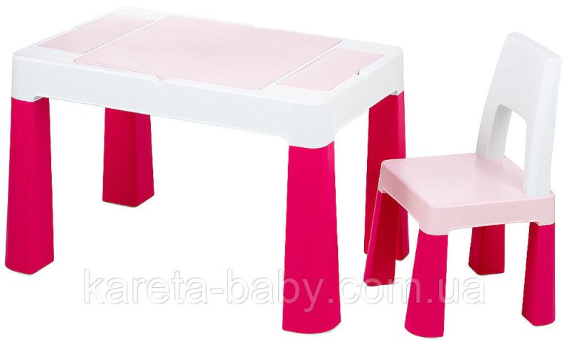 Стіл та стілець Tega Multifun Eco MF-004 123 light pink