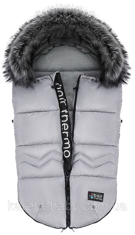 Зимовий конверт Bair Alaska Thermo темно-сірий