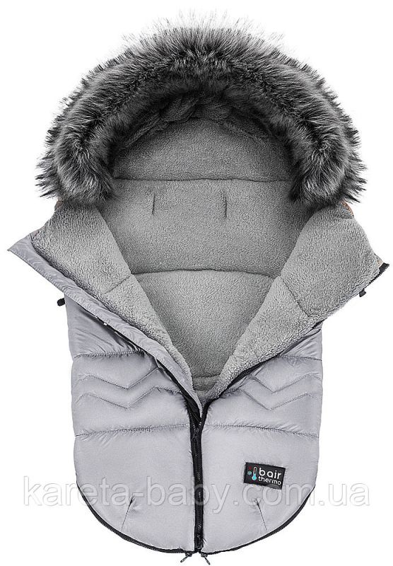 Зимовий конверт Bair Alaska Thermo темно-сірий