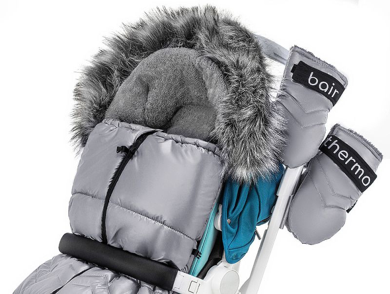 Зимовий конверт Bair Alaska Thermo темно-сірий