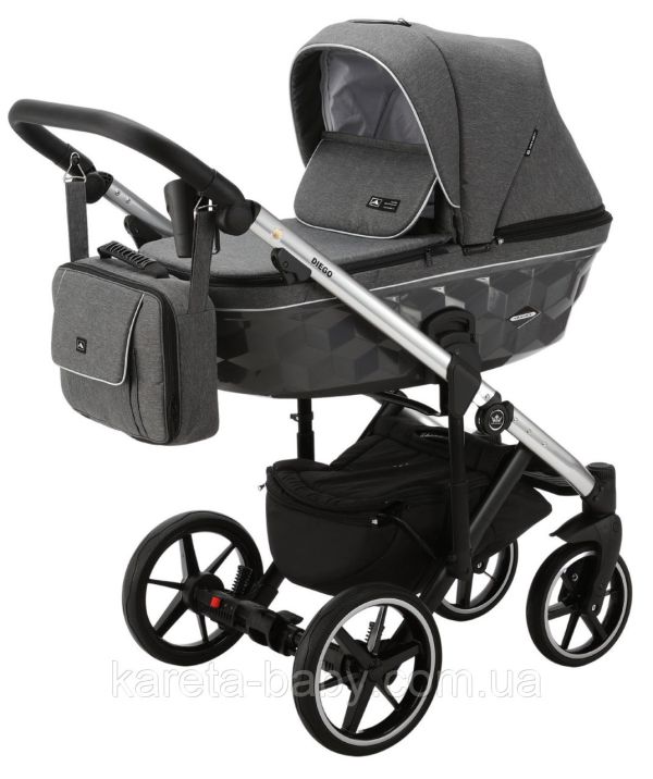 Коляска 2 в 1 Adamex Diego TK-573