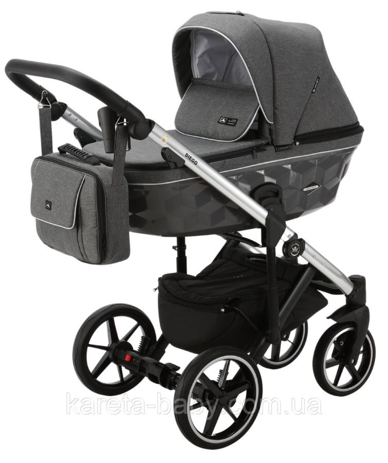 Коляска 2 в 1 Adamex Diego TK-573