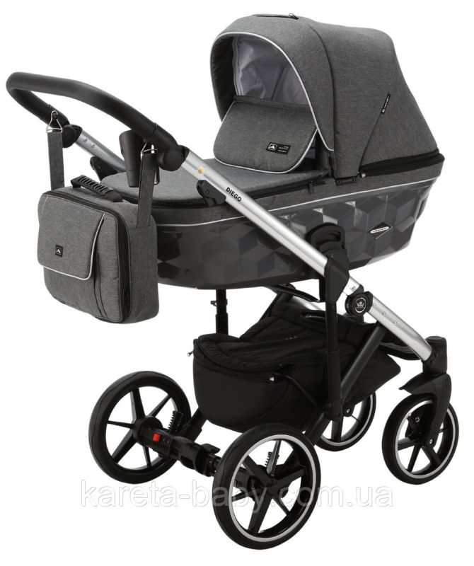 Коляска 2 в 1 Adamex Diego TK-573