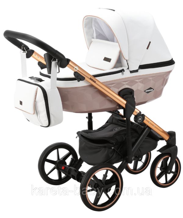 Коляска 2 в 1 Adamex Diego STAR-106