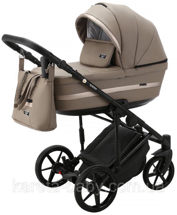Коляска 2 в 1 Adamex Rimini ECO шкіра 100% RI-215