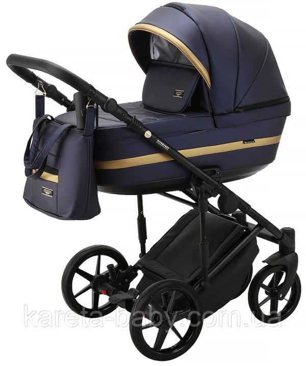 Коляска 2 в 1 Adamex Rimini ECO шкіра 100% RI-250
