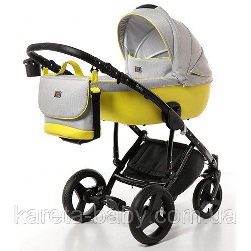 Коляска 2 в 1 Broco Porto 01, жовтий