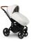 Коляска 2 в 1 Verdi Futuro White Diamond, беж/коричневый