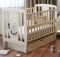 Ліжко Babyroom Собачка маятник, ящик, відкидний бік DSMYO-3 бук слонова кістка