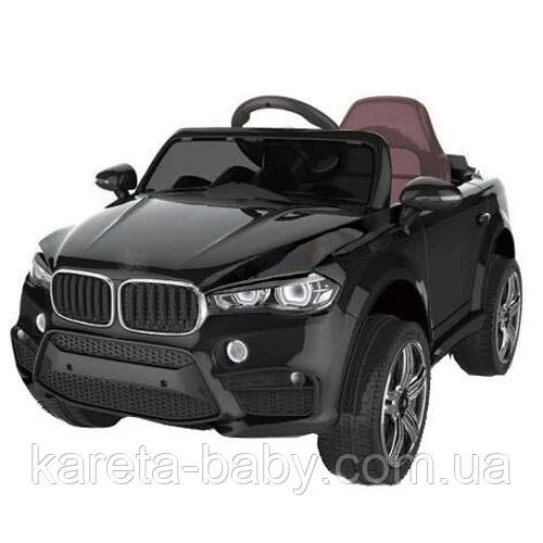 Електромобіль FL1538 EVA BLACK джип на Bluetooth 2.4G Р/У 2*6V4,5AH мотор 2*25W з MP3 104*64*53 /1/