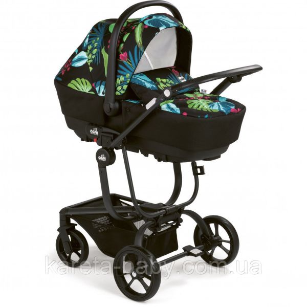 Коляска 3 в 1 Cam Taski SPORT чорний з малюнком