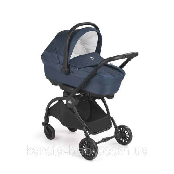 Коляска 3 в 1 Cam Vogue синій