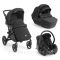 Коляска 3 в 1 Cam DINAMICO UP ROVER, на черной раме, черный