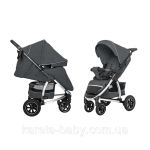 Коляска прогулянкова CARRELLO Vista CRL-5511 Steel Gray в льоні + дощовик L /1/ MOQ