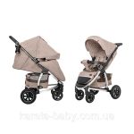Коляска прогулянкова CARRELLO Vista CRL-5511 Stone Beige в льоні + дощовик L /1/ MOQ