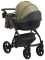 Коляска 2 в 1 Bair Next шкіра 100% 12 хакі