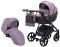 Коляска 2 в 1 Bair Next кожа 100% 15 светло-сиреневый