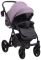 Коляска 2 в 1 Bair Next кожа 100% 15 светло-сиреневый