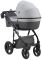 Коляска 2 в 1 Bair Play Plus Soft BPS-218 серый - графит (кожа)