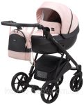 Коляска 2 в 1 Bair Next Soft 09 светло-розовый
