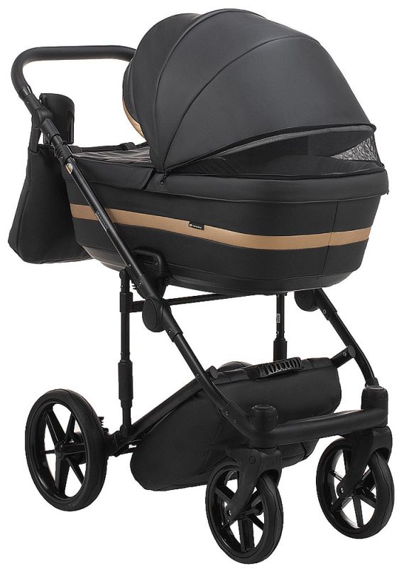 Коляска 2 в 1 Adamex Rimini ECO кожа 100% RI-203