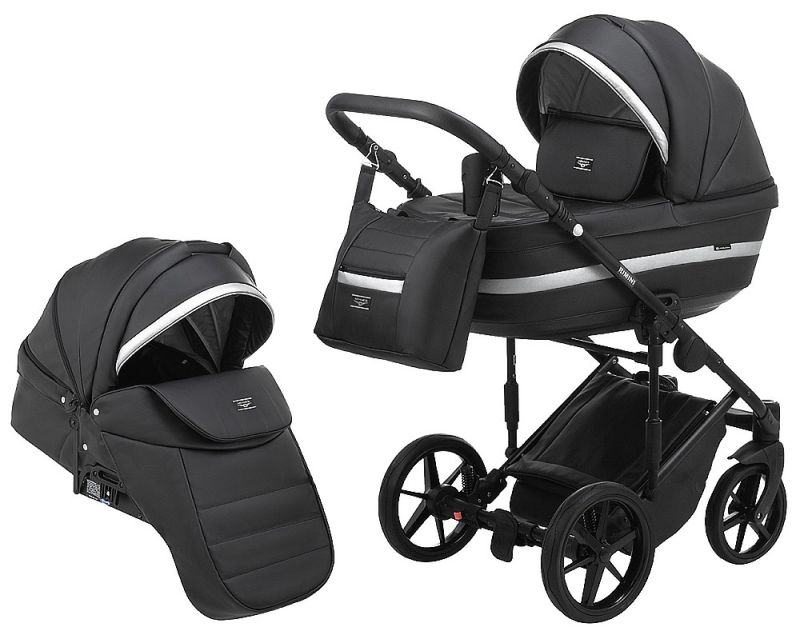 Коляска 2 в 1 Adamex Rimini ECO шкіра 100% RI-204