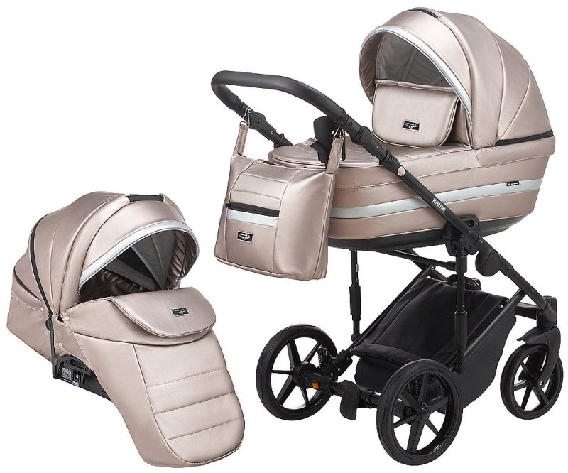 Коляска 2 в 1 Adamex Rimini ECO шкіра 100% RI-246