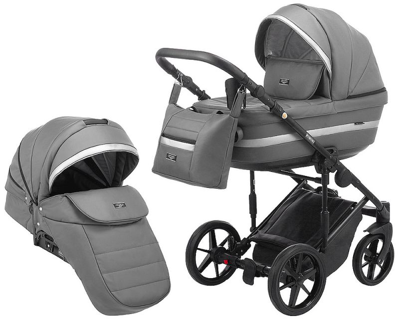 Коляска 2 в 1 Adamex Rimini ECO шкіра 100% RI-209