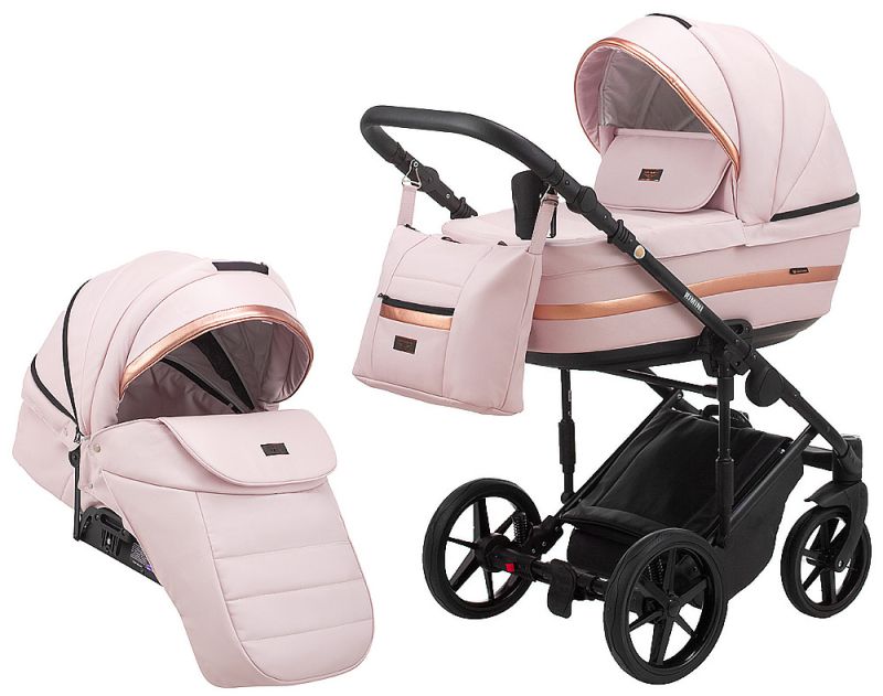 Коляска 2 в 1 Adamex Rimini ECO шкіра 100% RI-229