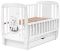 Кровать Babyroom Собачка маятник, ящик, откидной бок DSMYO-3  бук белый Кровать Babyroom Собачка маятник, ящик, откидной бок DSMYO-3  бук белый