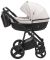 Коляска 2 в 1 Bair Play Plus Soft BPS-834 світло-бежевий - чорний (шкіра)