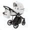 Коляска 2 в 1 Adamex Belissa ECO шкіра 100% SA-1 білий