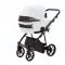 Коляска 2 в 1 Adamex Belissa ECO шкіра 100% SA-1 білий