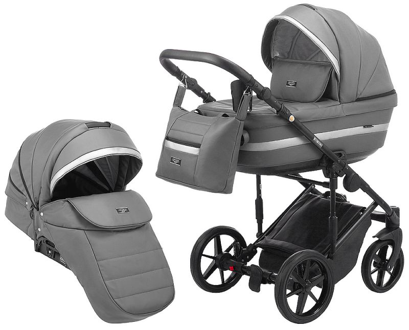 Коляска 2 в 1 Adamex Rimini ECO шкіра 100% RI-209