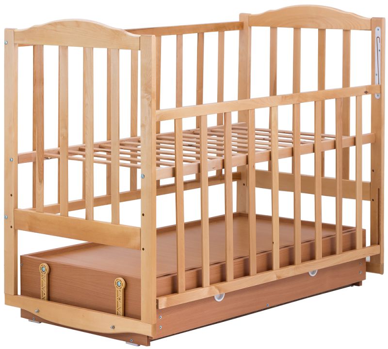 Ліжко Babyroom Зайченя Z304 маятник, ящик лакований