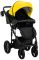 Коляска 2 в 1 Bair Play BP-63/69 жовтий-чорний