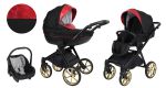 Коляска 2 в 1 Kunert Talisman 03 Black- Red