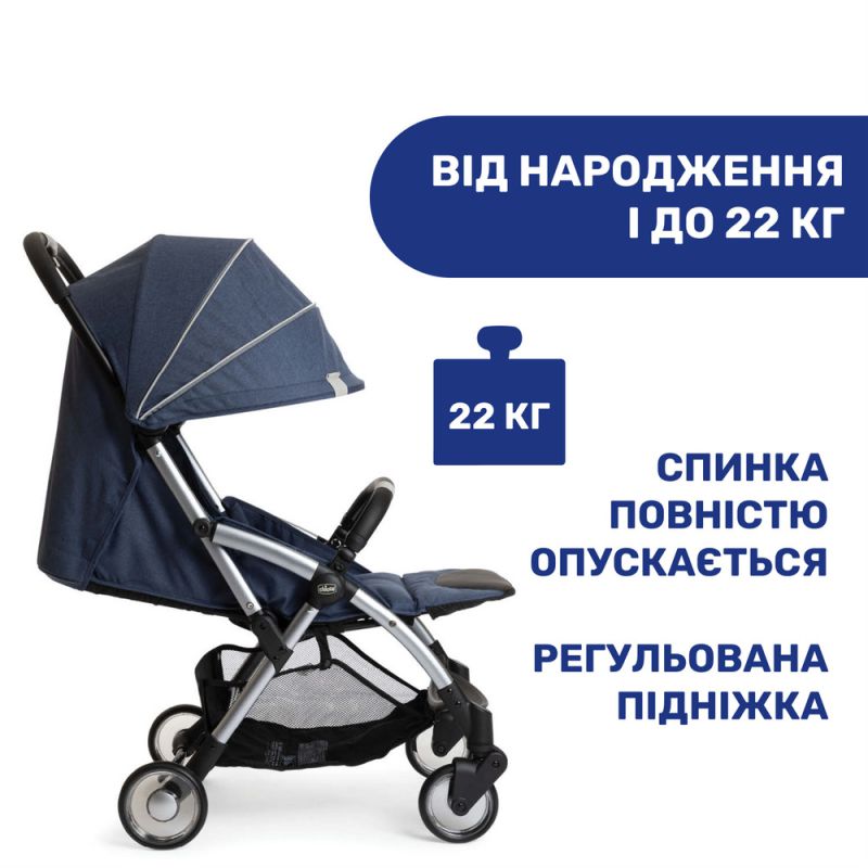 Прогулянкова коляска Chicco Goody Plus Indigo