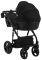 Коляска 2 в 1 Bair Play Plus Soft BPS-455 черный - черный (кожа)