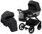 Коляска 2 в 1 Bair Kiwi Soft BKS-00/22 чорний - світло-сірий
