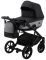 Коляска 2 в 1 Bair Kiwi Soft BKS-00/22 чорний - світло-сірий