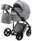 Коляска 2 в 1 Adamex Luciano кожа 100% Q101CZ серый