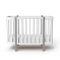 Дитяче ліжечко Angelo "Magic" біло-сіре