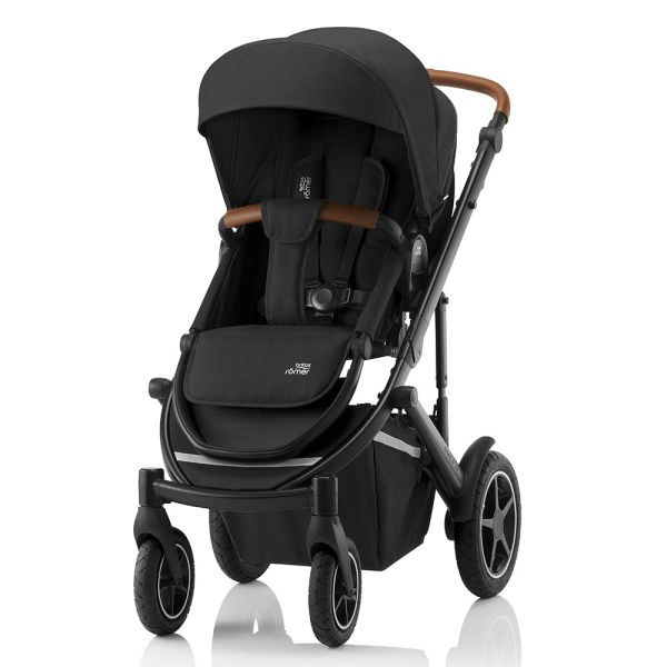 Прогулянкова коляска BRITAX-ROMER SMILE III Space Black / Brown Handle Прогулянкова коляска BRITAX-ROMER SMILE III Space Black / Brown Handle