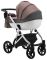 Коляска 2 в 1 Bair Next White Soft 52 темний капучино