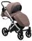 Коляска 2 в 1 Bair Next White Soft 52 темний капучино