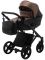 Коляска 2 в 1 Bair Kiwi кожа 100% BK-122 бронза