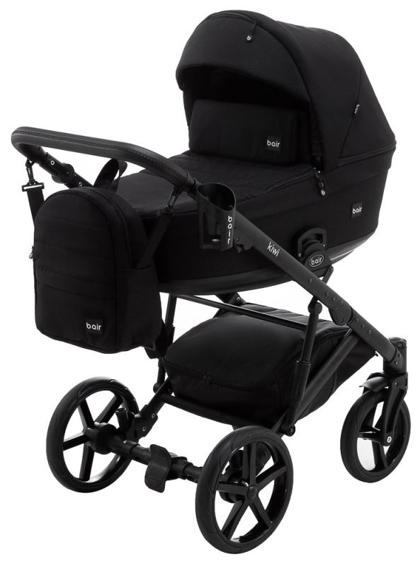 Коляска 2 в 1 Bair Kiwi Soft BKS-452 черный